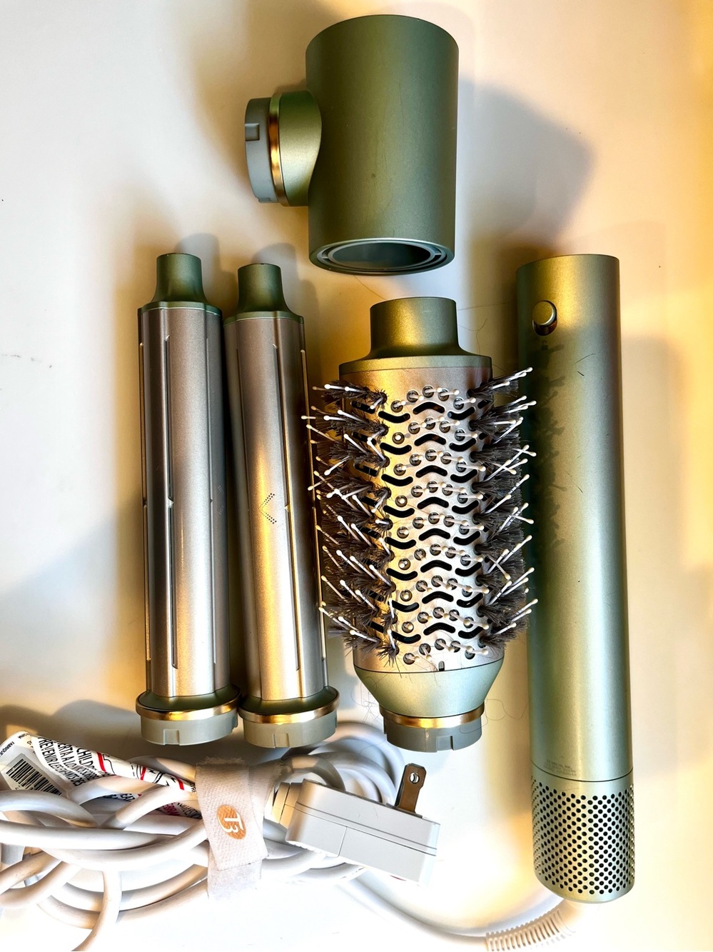 T3 Green Multi-Attachment Heated Styling Set